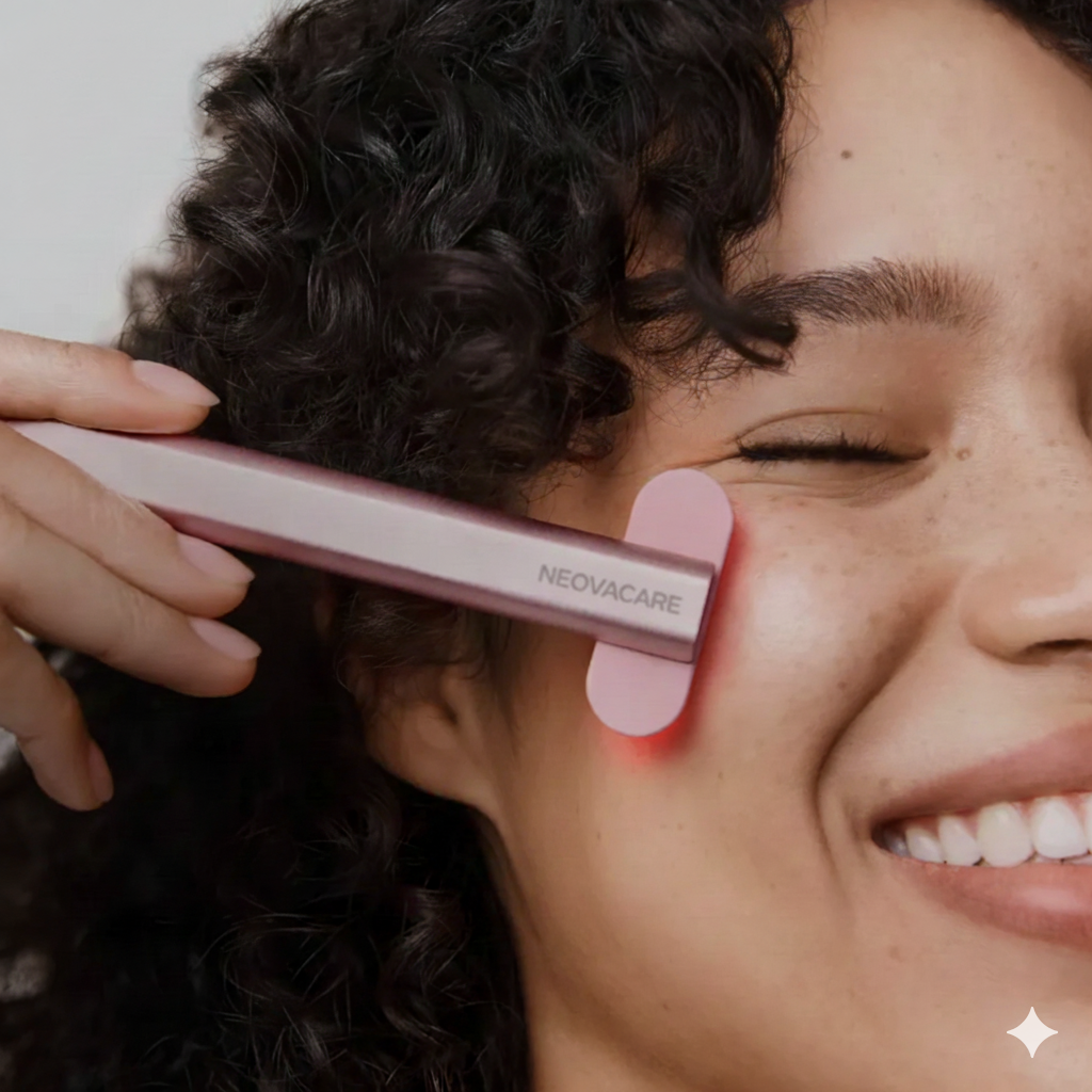 Baguette De Soin Visage 4-en-1 Lumière Rouge